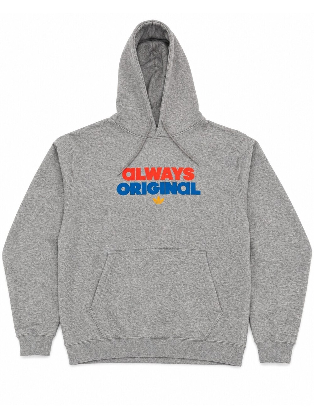 Adidas Originals Always Original Hoodie Gray Graphic Trefoil Pullover HD5264